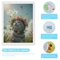 thumbnail image 3 of Diamond Art Kits for Adults, Cat Flower Crown Sunny Meadow 5D Diamond Painting Kits for Adults Beginners, DIY Full Drill Diamond Painting, Gem Art and Crafts 12x16, 3 of 7