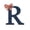 R, variant on Wooden Letter A Decorative Monogram with Star Pattern and Striped Bow for Wall Hanging Door Decor Nursery Bedroom Living Room
