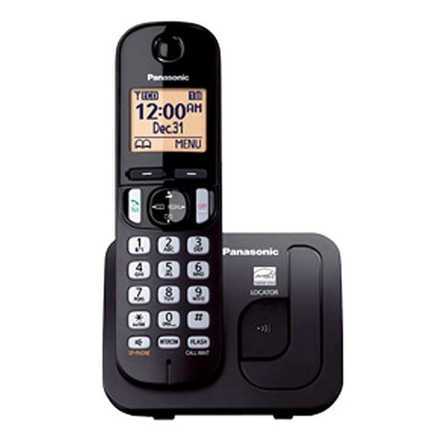 Teléfono Inalámbrico Panasonic Dect 3 Extensiones Kx-tgc214 Negro