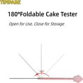 Cake Tester Foldable Cake Testers for Baking Doneness Stainless Steel