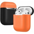 thumbnail image 2 of 2 Pack Compatible Case Ultra Thin Soft Cover Silicone Protective Skin for Apple Airpod 1 2 Case, 2 of 7