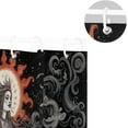 thumbnail image 5 of Coolnut Shower Curtain Sun and Moon Bathroom Decor Watercolor Shower Curtain Sets Fabric Cloth Bathroom Curtains with Hooks 60x72 Inch, 5 of 6