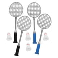 thumbnail image 1 of TEHAUX 2 Sets Of Alloy Mini Badminton Racket Grip Decoration Outdoor Carry Bag Accessories, 1 of 6