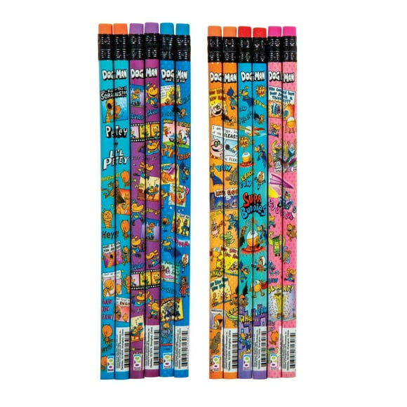 Raymond Geddes Crayons pour Chien avec Gommes (Lot de 36)