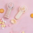 thumbnail image 3 of WIFKLSIIPG Mini Fan 500mah Rechargeable Personal Fan Summer Creative USB Charging Portable Silent Keychain Mini Fan Handheld for Travel Walking Hiking, 3 of 6