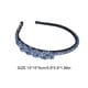 thumbnail image 5 of Diadema Minnieouse con tejido de diamantes de imitación azul, accesorios para el cabello, 5 of 6