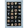 thumbnail image 6 of SAFAVIEH Chelsea Agatha Sea Lovers Wool Area Rug, Black, 7'9" x 9'9", 6 of 9