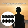 thumbnail image 2 of 2Pcs/set Replacement Cooling Gel Ear Pads Earphone Cushion Repair for ATH-M20 M30 M40 M50X Noise Isolating Earpads, 2 of 10