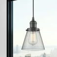 thumbnail image 5 of Innovations Lighting 201C-BAB-G61 Small Cone 6" Wide Mini Pendant - MultiColor, 5 of 7