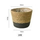 thumbnail image 1 of Macetas para Plantas Caneta de Almacenamiento de Tapa de Maceta de Flores, Cesta de Tejido de Plantas, Maceta de Paja de Arroz, 1 of 1