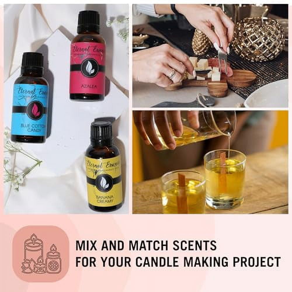 Christmas - Gift Set of 6 Premium Fragrance Oils - Peppermint, Cranberry, Spiced Cider, Pine, Cinnamon and Reindeer Retreat - 10ML