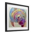 thumbnail image 3 of Stupell Industries Mixed Hue Manatee Black Framed Print Under Glass, design by Jennifer Seeley, 13 x 16, 3 of 10