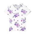 thumbnail image 4 of Virmaxy (3-10 Years) Boys Girls Cute Printed T-shirt Toddler Casual Short Sleeve Round Neck Cotton Top Summer Loose Casual Trend Pullover Shirt Multicolor-13 150, 4 of 4