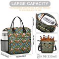 thumbnail image 5 of Pioneer Flower Floral Print Pattern Womens Lunch Box for Work,Insulated Large Lunch Bag,Leakproof Adult Lunch Bag for Work,Beach,Travel,Picnic,Camping, 5 of 6