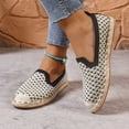 thumbnail image 2 of Casual Heels for Women Comfortable for Theater & Show Breathable Mesh On Fisherman Shoes With Striped Design For Casual Wear, 2 of 9