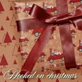 thumbnail image 5 of Gynky Christmas Wrapping Paper 3 Rolls 17 inches x 10 feet Gift Wrap Paper Santa Snowman Both Side Available Extra Thick Merry Christmas Reversible, 5 of 8
