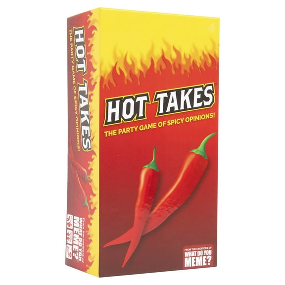 Hot Takes - The Hilarious Adult Party Game of Spicy Opinions by What Do You Meme?