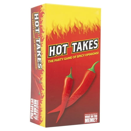 UPC: 0810816033402 | Hot Takes – the Adult Party Game of Spicy Opinions – by What Do You Meme? – Hilarious Classic Card Game – Ages 17+