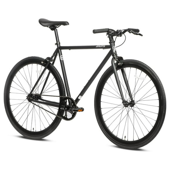 AVASTA 700C 50 In Single Speed Fixed Gear Urban Commuter Fixie Bike, Black