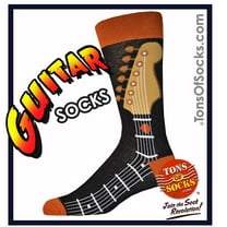 Men's Guitar Neck Socks