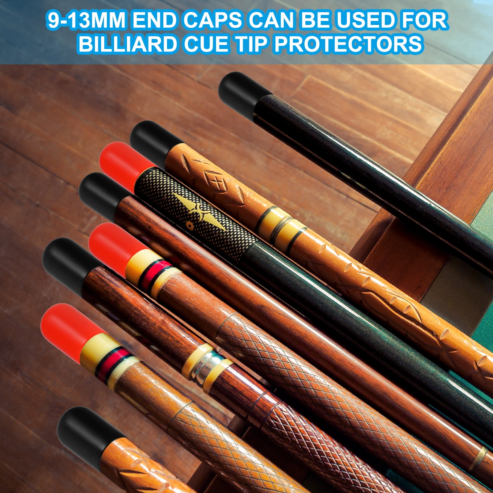 Aopin Lot de 5 capuchons ronds en caoutchouc de 23 mm, protecteurs de filetage de vis en PVC flexible, protection de filetage de vis | pour poteau de tuyau, tige de tuyau, couvercle de tige (noir Aopin Lot de 5 capuchons ronds en caoutchouc de 23 mm, protecteurs de filetage de vis en PVC flexible, protection de filetage de vis | pour poteau de tuyau, tige de tuyau, couvercle de tige (noir