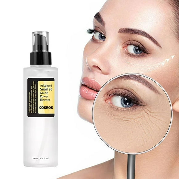Mucin 96% Power Repairing Essence 3.38 fl.oz 100ml, Hydrating Serum for Face with Snail Secretion Filtrate for Dull Skin & Fine Lines, Korean Skincare