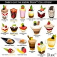 thumbnail image 7 of DLux 100 4-in Tear Drop Mini Appetizer Plates, Reusable White Plastic Spoons - Desserts and Appetizers Dishes Serving Plate - Asian Spoon Set, Small Catering Dessert Tasting Cups - with Recipe Ebook, 7 of 7