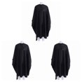 thumbnail image 1 of Unatoiry Robe de Coiffeur Unisexe pour Adultes Salon de Coiffure Cape de Coupe Noir 3Ensemble, 1 of 6