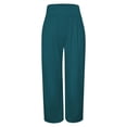 thumbnail image 5 of AILIYIL Oversized Pants Women'S Spring Summer Flared Pants Wide Foot Casual Pants Wide Foot Pants (Green,XXXL), 5 of 5