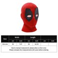 thumbnail image 2 of Disfraz Premium Máscara de cosplay de Avenger para niños/adultos Máscara de disfraz de Spider-Man Regalos para la cabeza de Halloween Ygjytge Rojo Única para Unisex, 2 of 5