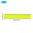 thumbnail image 2 of Unique Bargains Table Tennis Rubber Roller Table Tennis Roll Stick Bar Crystal DIY Sticky Tool for Racket, Yellow 2 Pack, 2 of 5