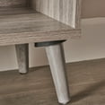 thumbnail image 5 of GDF Studio Colette Mid Century Modern Faux Wood 8 Cubby Bookcase, Gray Oak, 5 of 7