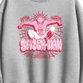 thumbnail image 2 of Spider-Man - Femme Street- Women's Oversized Fleece Crew Sweatshirt Oversized Fleece Crew Sweatshirt, 2 of 3