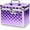 Plaid Purple, variant on Medication Combination Lock Boxes with Code for Personal Items, Medicine Lockbox for Documents 10 x 7.25 x 7.75 Inches Rose
