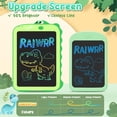 thumbnail image 2 of Tableta de escritura LCD CHEERFUN con diseño de dinosaurio de 8.5 pulgadas para niños de 3 a 7 años, 2 of 9