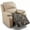 Camo Hunting Branch, variant on Bulopur Floral Butterfly Quilted Recliner Chair Protector, Furniture Cover for Seat and Footrest, Decorative Cover for Living Room, Pets, Kids, and Daily Use