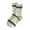 P, variant on Clearance! Baberdicy Women White Socks Autumn and Winter Vintage Striped Embroidered Lettering Stockings Socks A