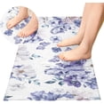 thumbnail image 2 of SKYSONIC Watercolor Floral Soft Runner Rug Washable Non-Slip Room Rug Hallway Rug Runner for Entryway,Hallway,Bathroom,and Kitchen,39x20In, 2 of 7