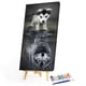 thumbnail image 2 of Cuadros Decorativos Perro reflejo lobo pintura al óleo por números Kits DIY pintado a mano sobre lienzo arte Sywqhk Nuevos Originales, 2 of 9