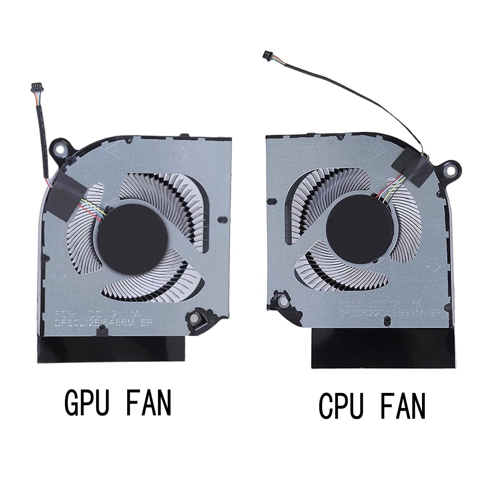 CPU GPU Fan Laptops Cooling Fan DC12V 4Pin 4wires Coolers Fan for 16 PHN16-71 PHN18-71 Laptops Part