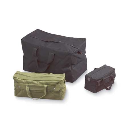 Texsport Tool Bag, Canvas/Fiber, Black, 11820