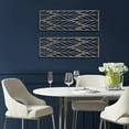 thumbnail image 4 of Madison Park Florian Grey Laser Cut Wood 2-piece Panel Wall Decor Set in Reclaimed Grey, 4 of 9