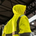 thumbnail image 5 of Timco - Hi-Visibility Sweatshirt with Hood - Yellow (Size XXXX Large - 1 Each), 5 of 5