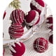 thumbnail image 5 of 12PCS Flocking Painted Balls Christmas Party Venue Decorations Christmas Tree Decoration Christmas Ornaments, 5 of 6