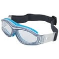 thumbnail image 1 of Gafas de seguridad deportivas para niños, gafas protectoras transpirables para voleibol, baloncesto, azul, 1 of 14