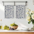 thumbnail image 3 of Light Blue Floral Kitchen Towels Set of 3, Rustic Vintage Flowers Botanical Spring Absorbent Dish Towels for Kitchen, Microfiber Hand Towel, Quick Drying Tea Towel for Cleaning Decorative Dishcloths, 3 of 7