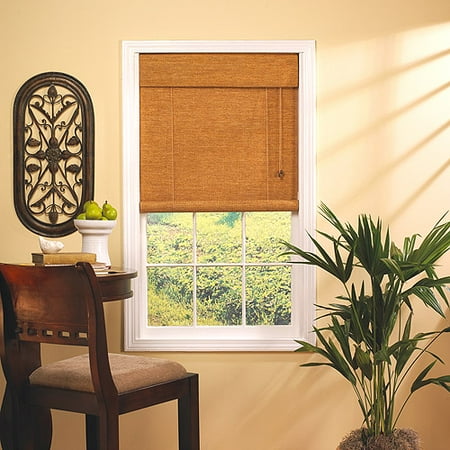 Woven Cane Paper Window Roman Shade