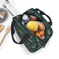 thumbnail image 4 of Lsque Machine Pattern Lunch Bag Women/Men Insulated Lunch Box,Small Leakproof Cooler Food Lunch Containers Reusable High Capacity Lunch Tote Bags, 4 of 6