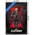 thumbnail image 3 of Marvel Cinematic Universe - Black Widow - Run Wall Poster, 14.725" x 22.375", Framed, 3 of 3