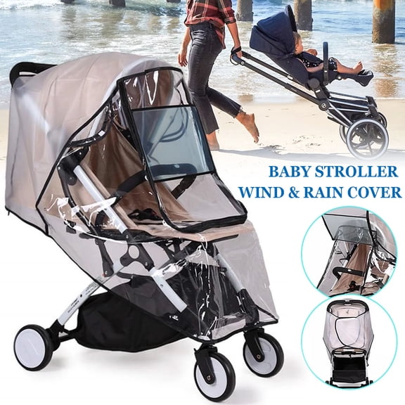 Yiliangx Universal Stroller Weather Shield - Stroller Rain Cover, Poncho - for Baby, Child